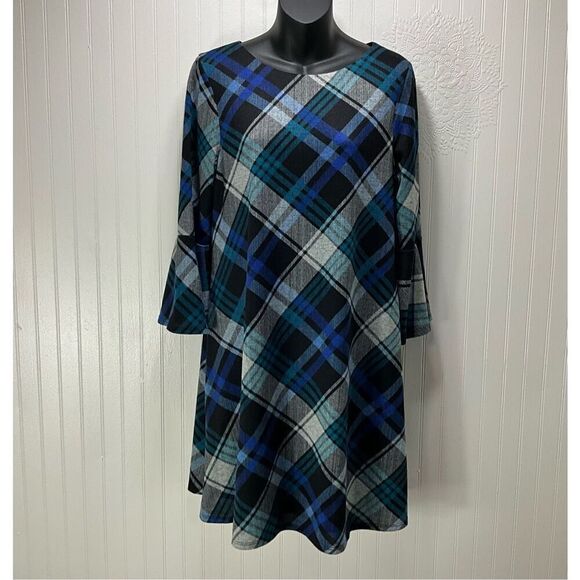 JESSICA HOWARD Plaid Dress - Picture 1 of 6